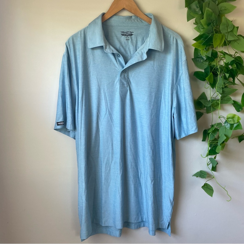 Straight Down Golf Polo